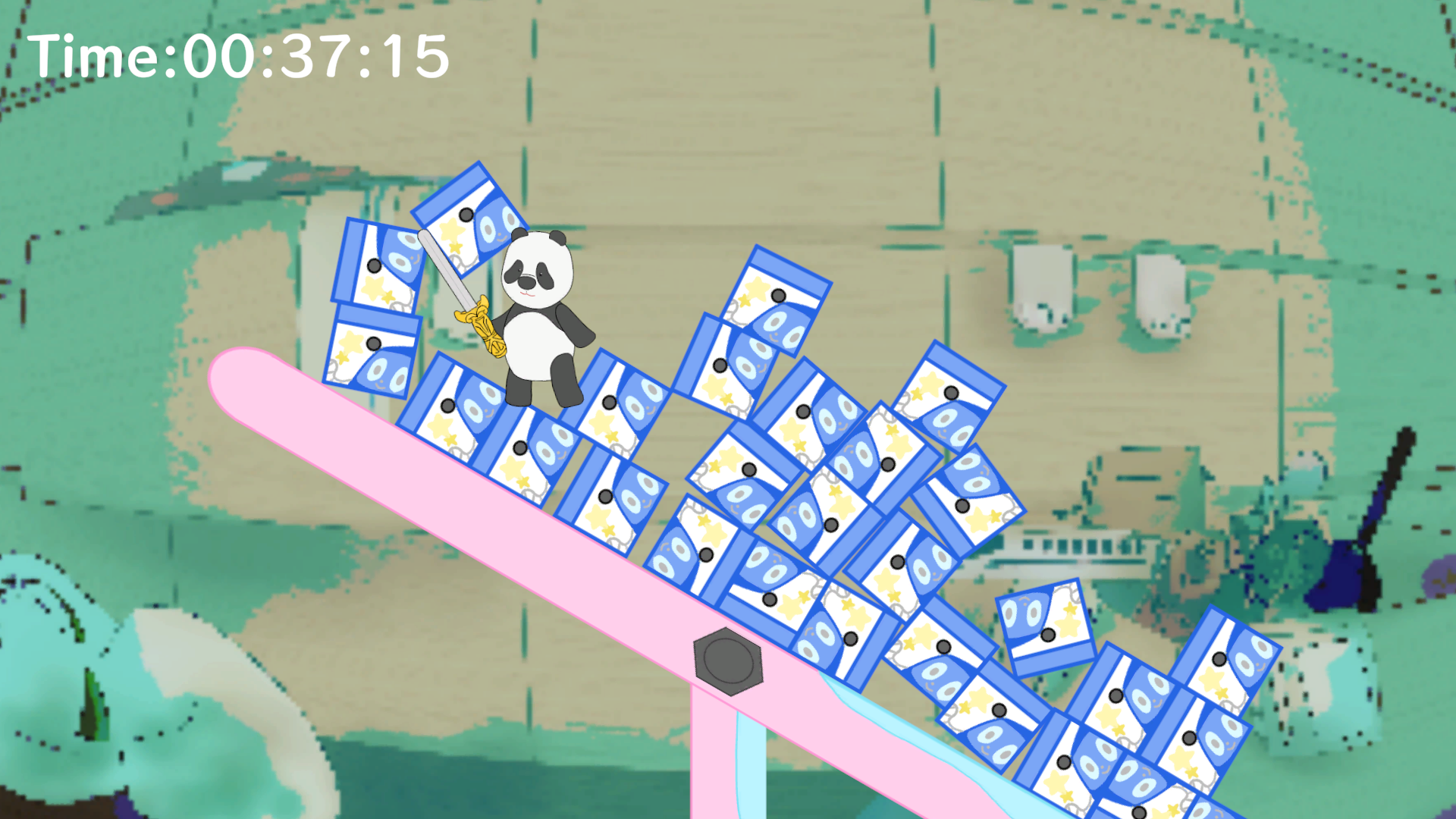 プレイ画面終盤